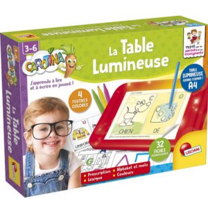 Carotina la table lumineuse