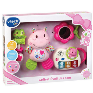 Coffret naissance rose vtech