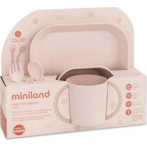 Coffret repas rose miniland