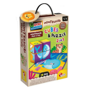 Cubes et puzzles Montessori Baby