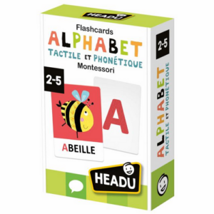 Flashcards Alphabet Tactile et Phonétique Montesso