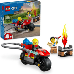 La moto d’intervention rapide des pompiers lego 60410