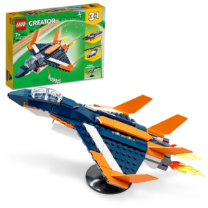 L’avion supersonique lego 31126