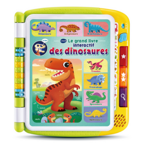 Le grand livre interactif des dinosaures vtech