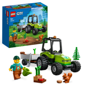 Le tracteur forestier lego 60390