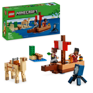 Le voyage du bateau pirate lego 21259