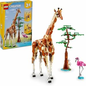 Les animaux sauvages du safari lego 31150