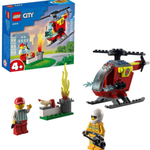 L'hélicoptère des pompiers lego 60318