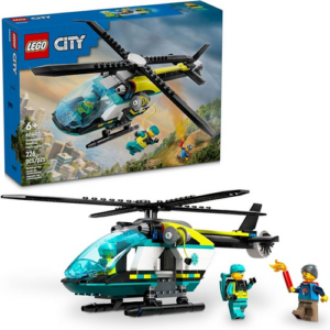 L’hélicoptère des urgences lego 60405