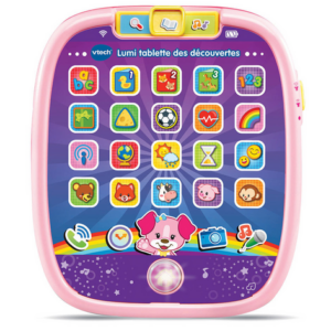 Lumi tablette des découvertes rose vtech