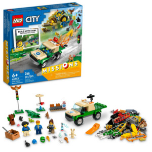 Missions de sauvetage des animaux sauvages lego 60353