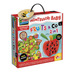 Montessori Baby Wood Fruits&Co 2 In 1