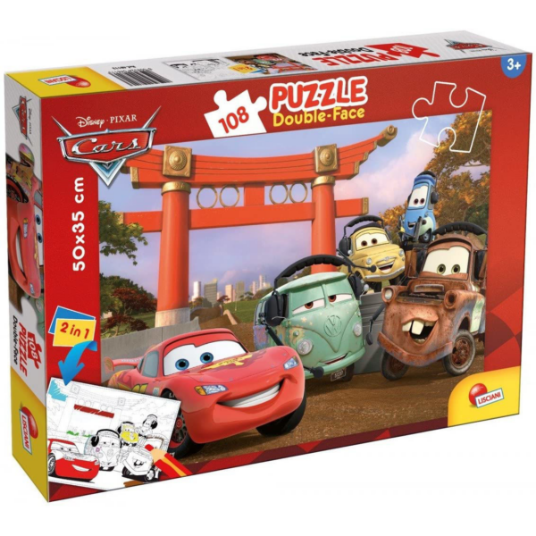 Puzzle 108 Pcs Cars Lisciani