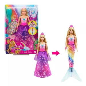 Barbie Dreamtopia Convertible en Sirène