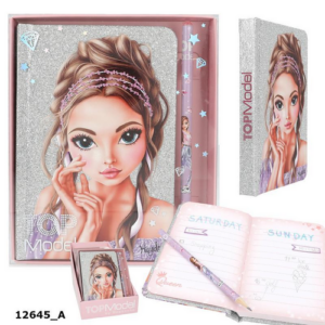 Carnet de Notes avec Crayon GLITTER