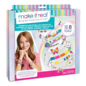 Kit de bijoux DIY Arcs-en-ciel et perles MAKE IT REAL