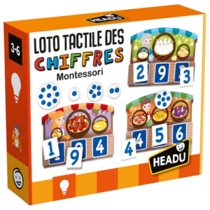 Loto tactile des chiffres Montessori