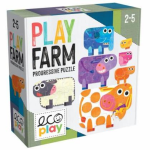 Puzzle Apprendre les animaux de la ferme