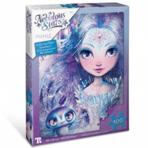 Puzzle scintillant 100 pièces - Iceana & Blizzia