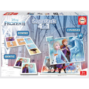 Superpack 4en1 Frozen EDUCA