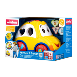 Voiture de comptines et de tri WINFUN